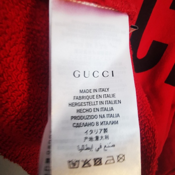 GUCCI LAMB SWEATSHIRT WITH RHINESTONE DETAIL - Picture 6 of 7